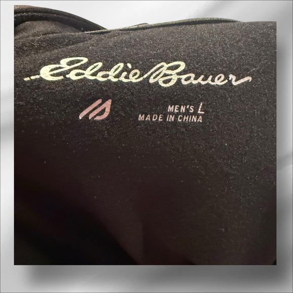 Men’s Eddie Bauer 1/4 zip Free Dry shirt size L - Picture 3 of 3